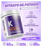 Citrato Potasio Polvo 250g